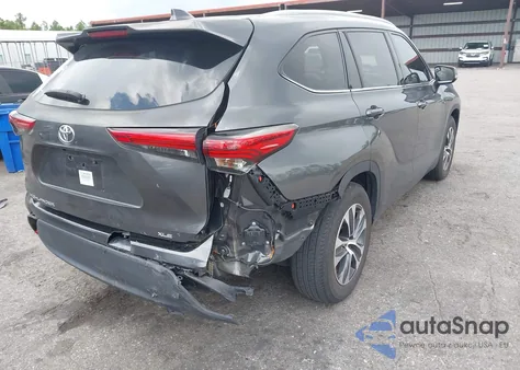 2022 Toyota Highlander Xle из США, поврежденный, VIN 5TDGZRAH7NS092869
